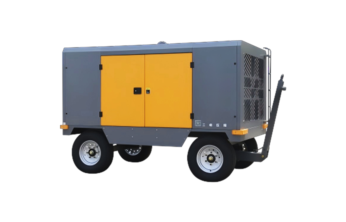 Portable Compressor Rig 185SDYT-24 185kw Portable Electrical Air Compressor with Wheels - DTH ...